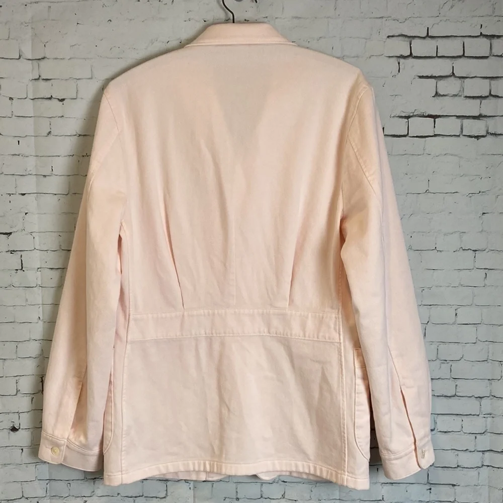 J.Crew NWT Wallace & Barnes Chore Blazer Light Pink Cotton 36R Resortwear Preppy